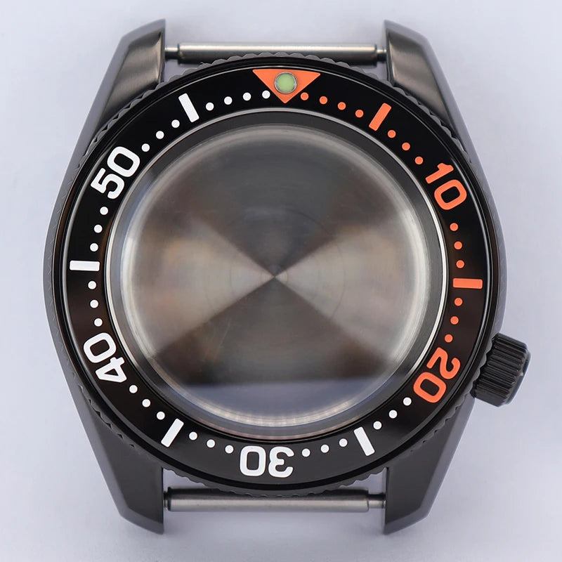 42mm Watch Cases Sapphire For NH35 NH36 NH34 NH38 4R36 SPB185 SPB187 Modified