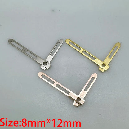Modified Silver/Gold/RoseGold Watch Hands 8mm*12mm for NH35/NH36/4R/7S Movement