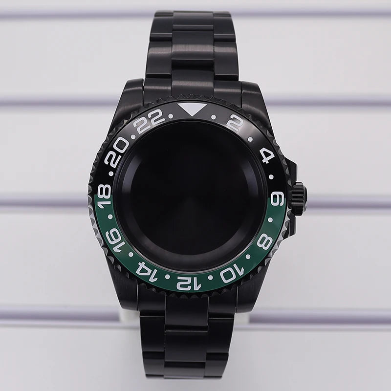 40mm Cases For SUB GMT NH34 NH35 NH36 NH38 4R36 Miyota8215 Eta 2824 Mod YACHT