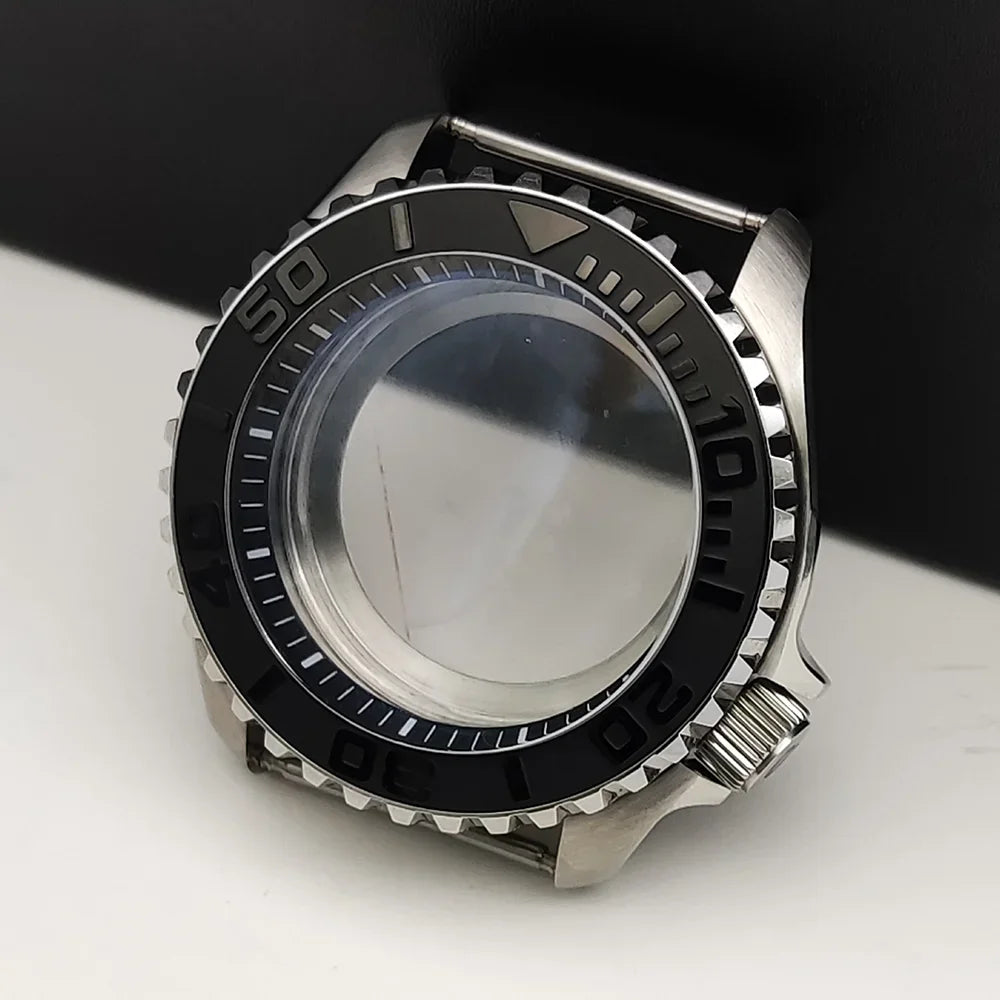 42MM Watch Case SKX Case with Sapphire for Seiko 007  Fits NH35 NH36 Movement