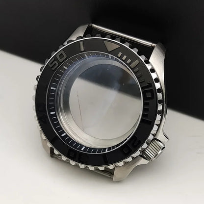42MM Watch Case SKX Case with Sapphire for Seiko 007  Fits NH35 NH36 Movement
