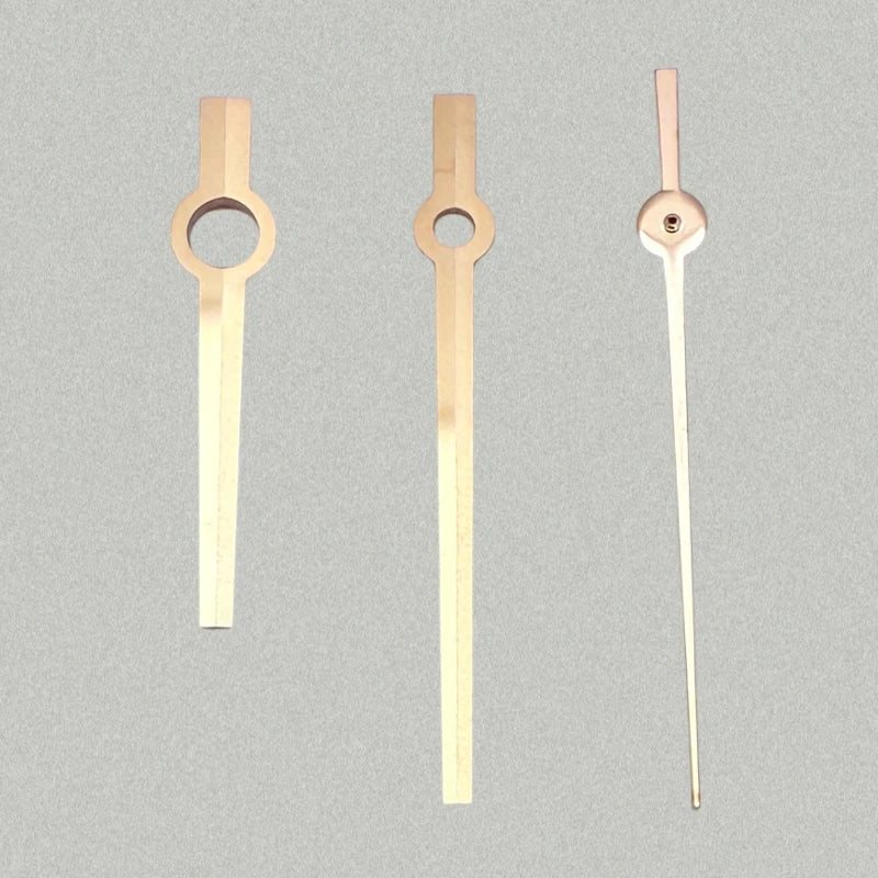 Modified Simple Silver/Gold/RoseGold Watch Hands for NH35/NH36/4R/7S Movement