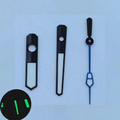 Watch Hands Green Luminous Fit for NH35 NH36 4R35 4R36 7S SKX007 SKX009 SRPD