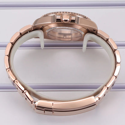 40mm Watch Case Sapphire Crystal For NH35 NH36 34 Miyota8215 Eta2824 GMT SUB