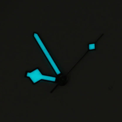 Silver C3 Blue Bright Luminous Watch Hands Pointers For NH35 NH36 Movement