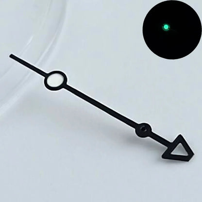 Watch pointer green luminous fit NH34 NH 35 NH36 movement watch hands refit watch Personalized second hand