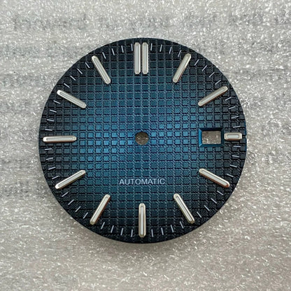 31.8mm Watch Dial AP Customizable Slogo For NH35 NH36 Hands C3 Green Luminous