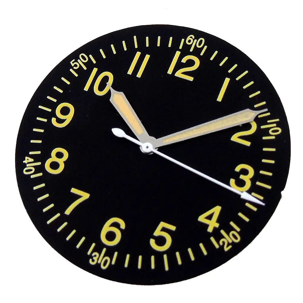 33.6mm Multicolor Watch Dial Fit Pilot Style NH35 NH36 ETA 2824 PT5000 Movement
