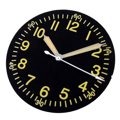 33.6mm Multicolor Watch Dial Fit Pilot Style NH35 NH36 ETA 2824 PT5000 Movement