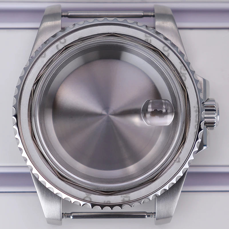 Unidirectional Rotation Bezel 40mm Watch Case For NH35/36/38 ETA2824/Miyota8215