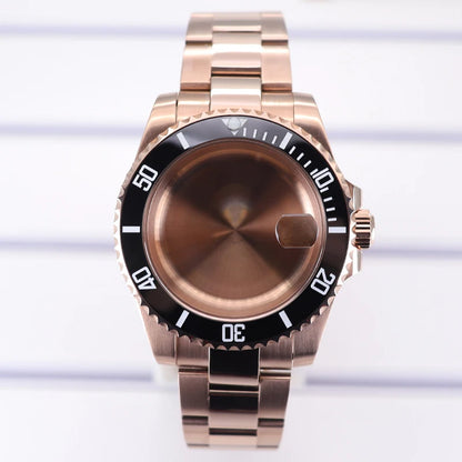 40mm Watch Case For NH35 NH36 NH70/8215/Eta2824 PT5000 NH34 Sapphire Glass