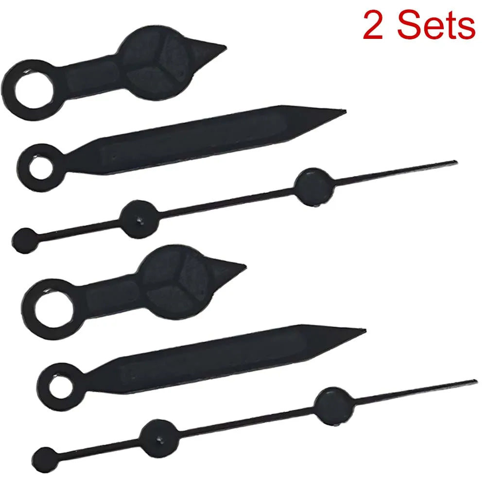 Black Watch Hands for NH35 NH36 4R 7S Movement 3Pins Weak Green Lunminouss