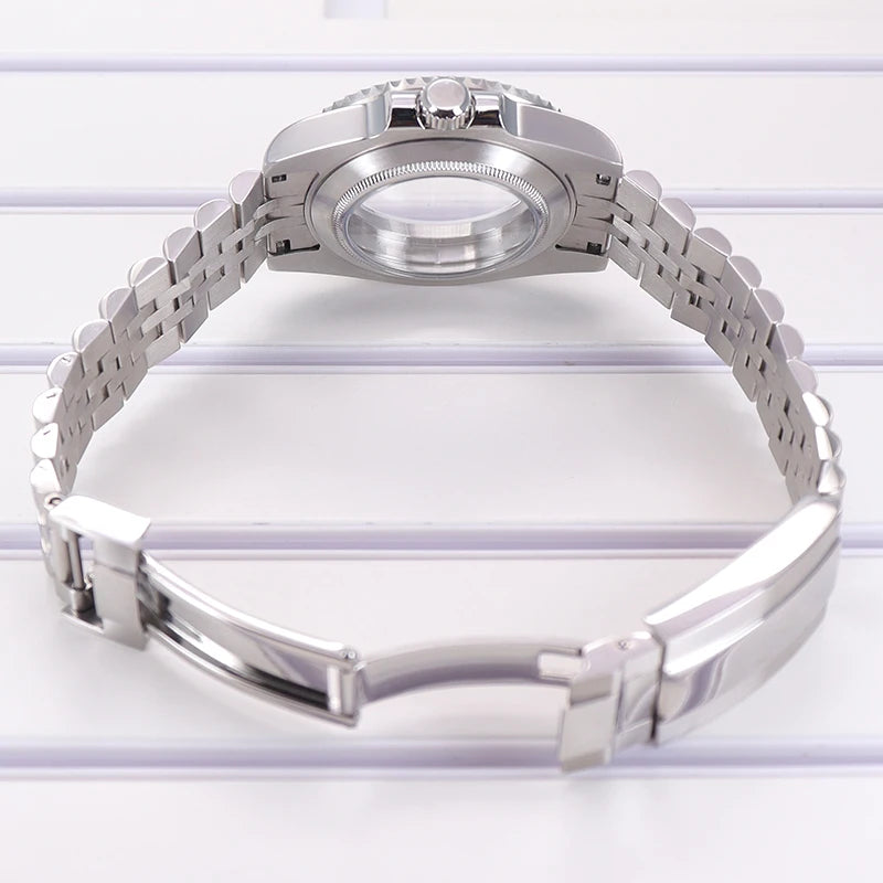 40mm Diving Watch Case GMT Bezel Sapphire For Nh35 Nh36/34/38 Eta2824 Miyota8215