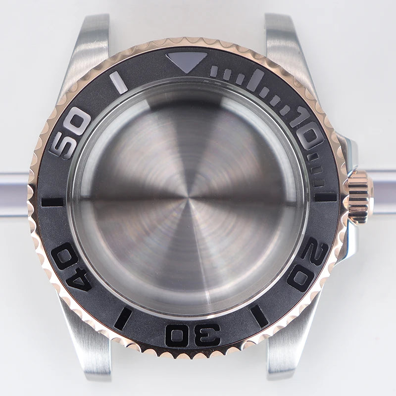 40mm Watch Case For NH35 NH34 NH36 NH70/Miyota8215/Eta2824 PT5000 Slide Buckle