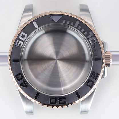 40mm Watch Case For NH35 NH34 NH36 NH70/Miyota8215/Eta2824 PT5000 Slide Buckle