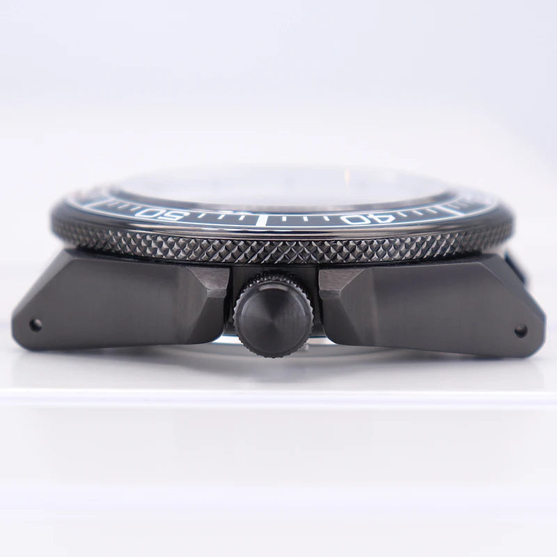 43.8mm Watch Cases with Ceramic Bezel For NH35 NH36 4R36 NH38 Modified Samurai