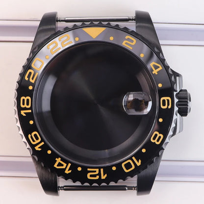 40mm Watch Case For NH34 NH35 NH36 NH38 NH70 4R36 Miyota 8215 Eta 2824 GMT SUB
