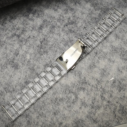 39mm Transparent Acrylic Watch Case 20mm Watch Bands Set 29.5mm Dial  for VK63