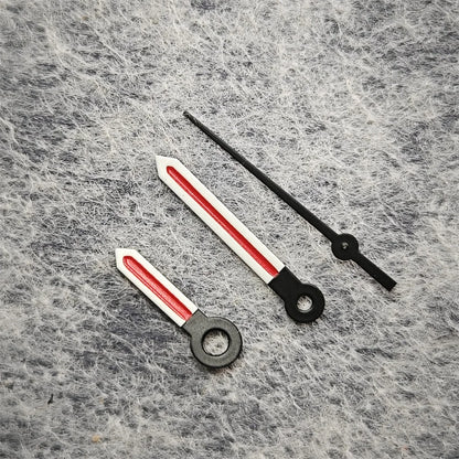 Green Luminous Pointers Black Red Colour Watch Hands for NH35/NH36/4R/7S