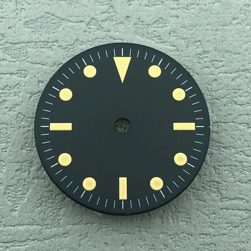 40mm Vintage 316L Steel Watch Case with Waterproof  For NH34/35 Nylon Strap