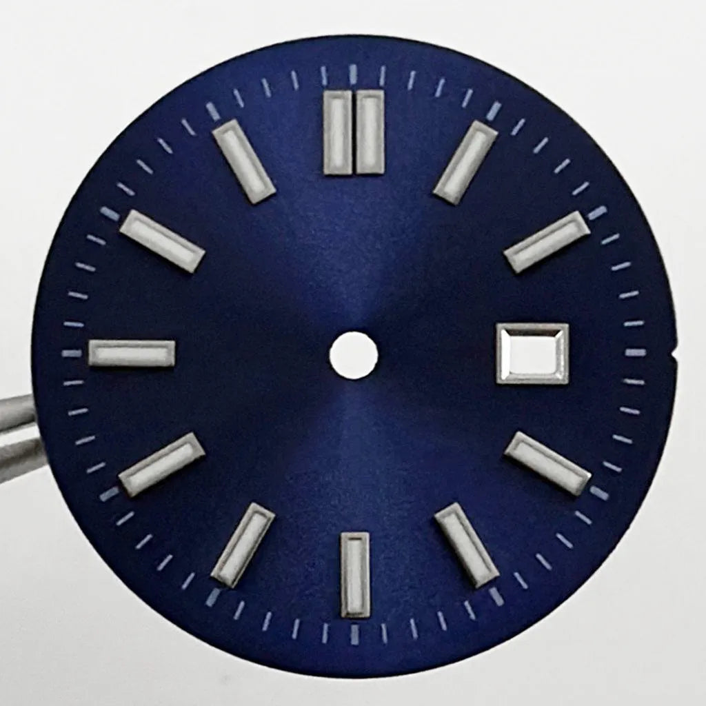 31MM Ladies Round Polished Fluted Bezel Sapphire Crystal Watch Case for NH05/06