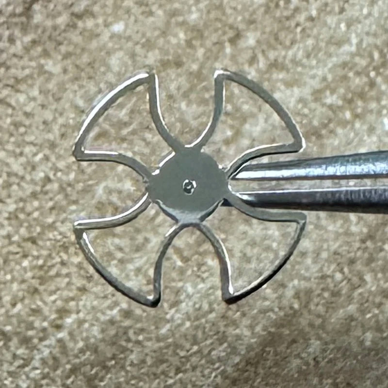 Modified Unique Turntable Hollow Out 4mm Watch Hands Pointers for NH34/ST3600
