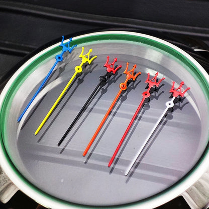 New Trident Watch Hands 6 Colour Second Hand for NH35/36A Movement