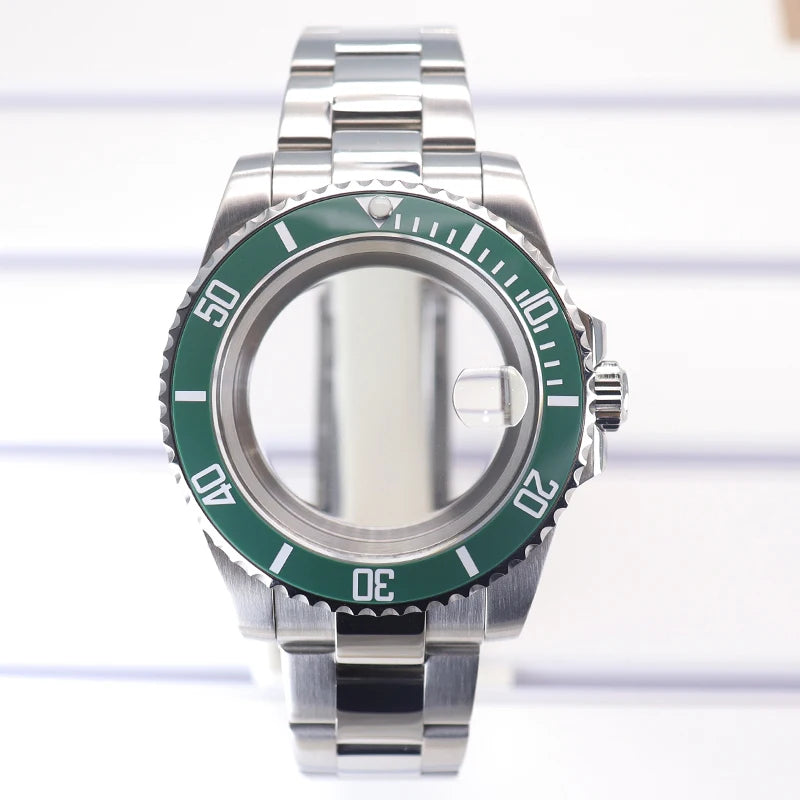 40mm Steel Watch Case For Submariner NH35 NH36 NH34 NH38 ETA 2824 Miyota 8215