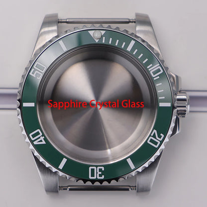 40mm Watch Cases for Nh35 Nh34 Nh36 Nh38 Miyota 8215 Eta 2824 Sapphire Glass