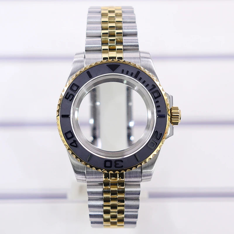 40mm Watch Case Sapphire For SUB Nh35 GMT Nh34 Nh36 Nh70 Nh72 2824 Miyota8215