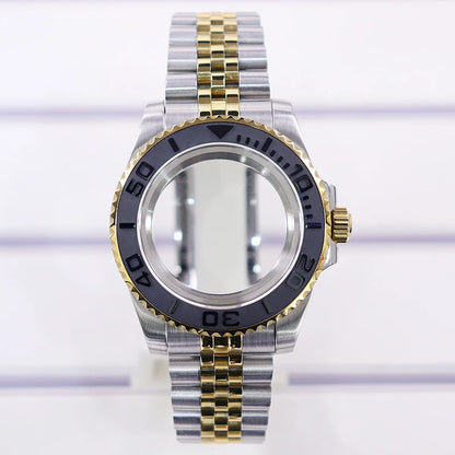 40mm Watch Case Sapphire For SUB Nh35 GMT Nh34 Nh36 Nh70 Nh72 2824 Miyota8215