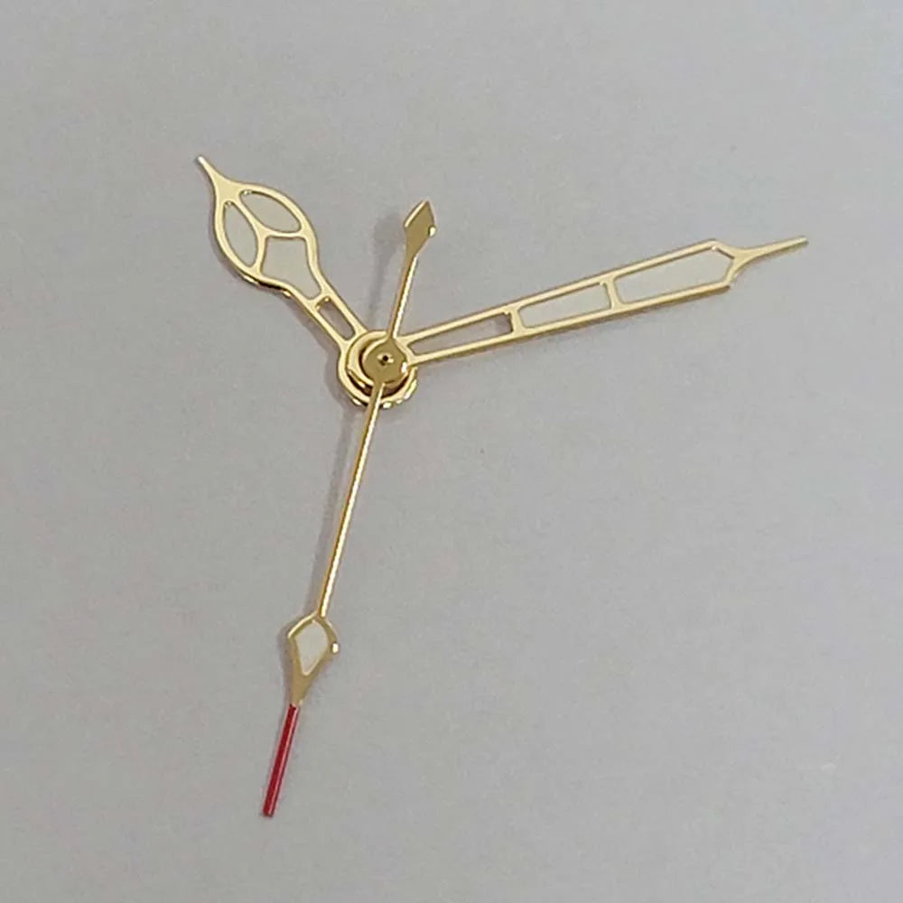 Black/Gold/Silver Watch Hands Green Luminous Pointers for NH35 NH36 4R 7S