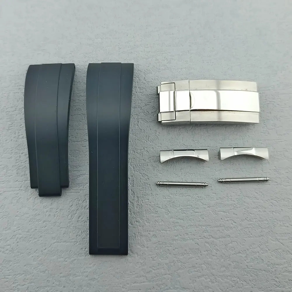 40mm Diamond Bezel Aurora Dial 316l Steel Sapphire Glass Case Suitable For VK63