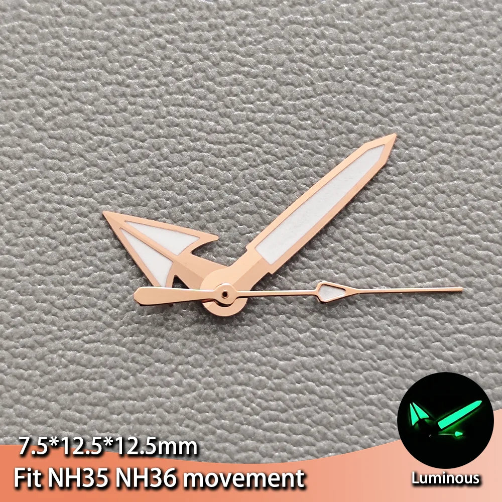 Multi Color Watch Hands Suitable For NH36 NH35 Movement with Luminous