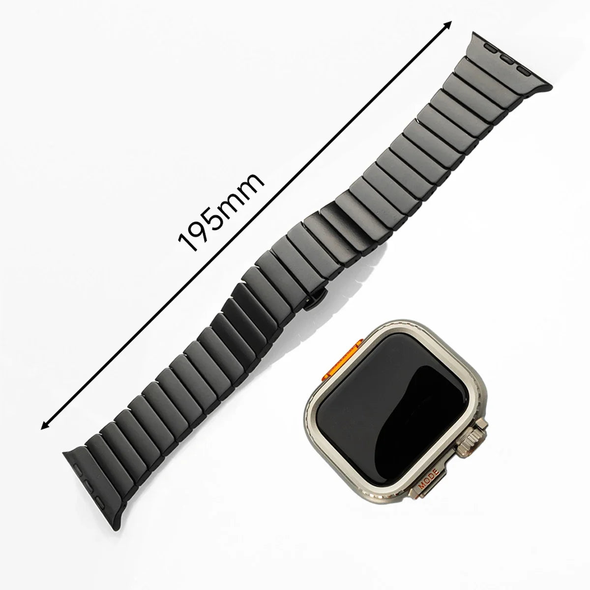Steel Case+Strap for Apple Watch Metal Band Protective Shell  Series 10 9 8