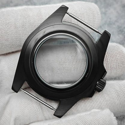 40mm Submariner GMT Sapphire Crystal Watch Case for for NH35/36 8215 8200 2813
