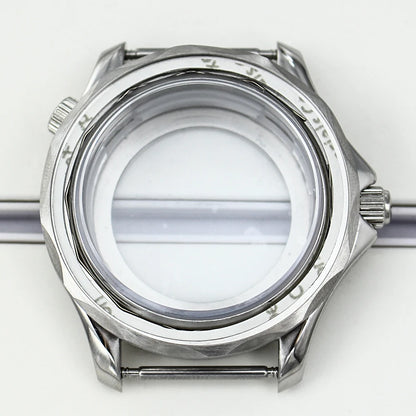 41mm Watch Case Strap Waterproof for Seamaster NH34 NH35 NH36 fit 30.5mm Dial