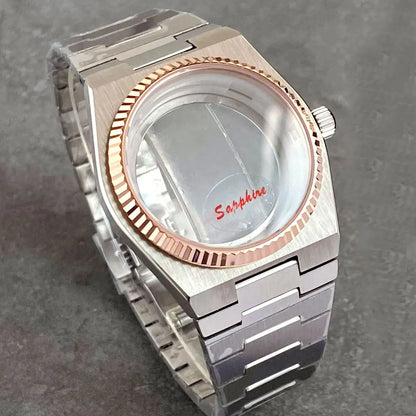 40mm Watch Case For Super-Player Modified Prx Case Bracelet Fit NH35 NH36