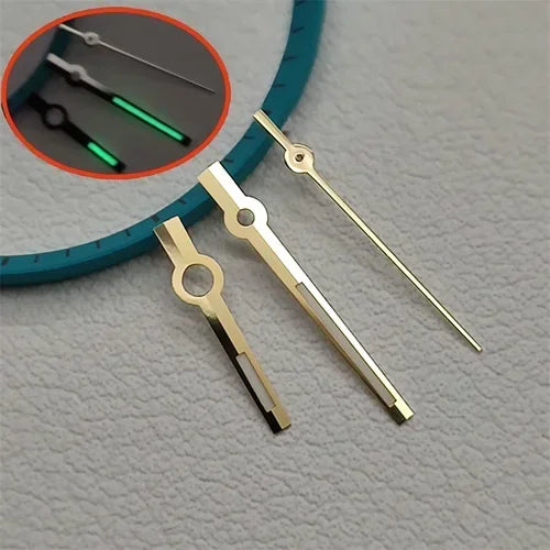 Modified BGW9/3C with Green Luminous Watch Hands for NH35A NH36A Movement
