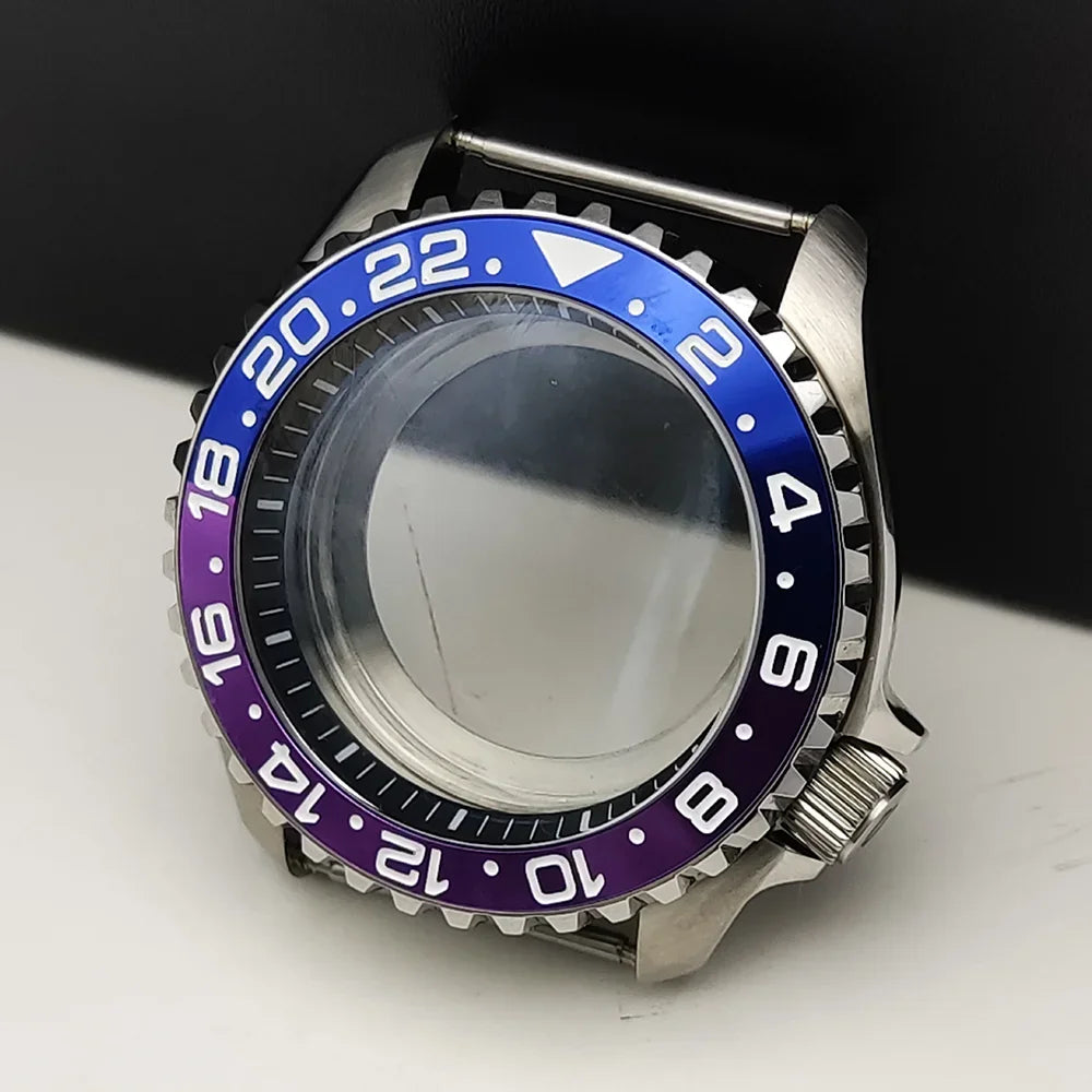 42MM Watch Case SKX Case with Sapphire for Seiko 007  Fits NH35 NH36 Movement