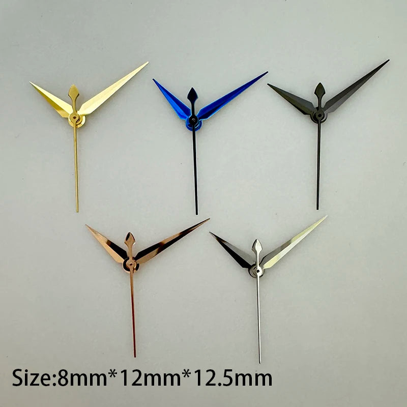 Modified Sword Watch Hands Gold/Silver/Gun/RoseGold/Blue for NH35/NH36/4R/7S