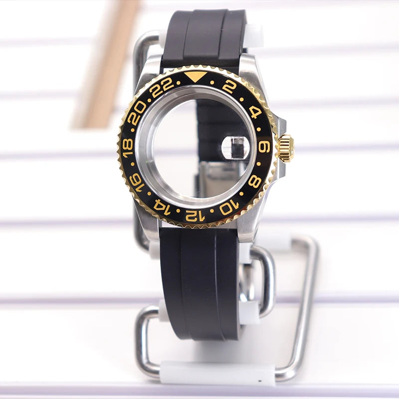 40mm Stainless Steel Watch Cases For Nh35 Nh34 Nh36 Nh70 Eta2824 8215 8205