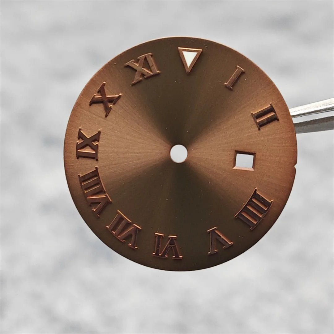 24.5MM Watch Dial Arabic Scale Surface BGW9 Luminous for NH05/NH06 for 31mm Case