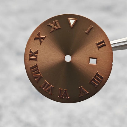 24.5MM Watch Dial Arabic Scale Surface BGW9 Luminous for NH05/NH06 for 31mm Case