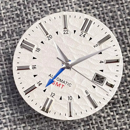 33.5mm Dial Luminous Mark fit GS Model Vintage Style NH34A Movement Watch