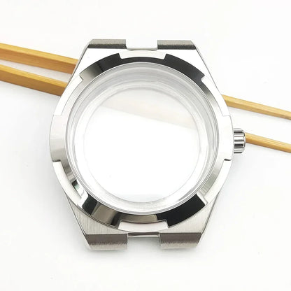 41mm Case Kit High-end Strap Sapphire Glass Watch Case for NH35/4R/NH36