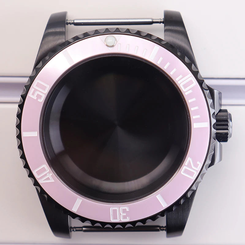 40mm Watch Case For NH34 NH35 NH36 NH38 NH70 4R36 Miyota 8215 Eta 2824 GMT SUB