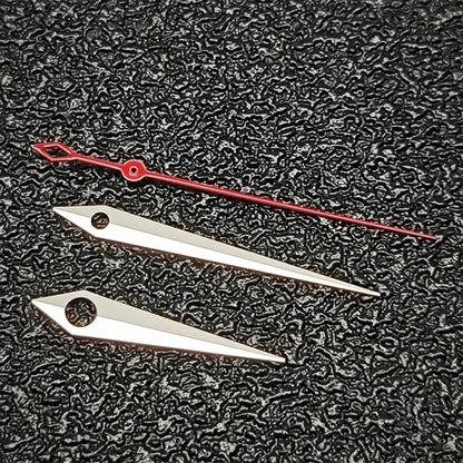 Gold/Rose/Silver/Blue Second Hands Silver Trim Watch Hands for NH35/NH36/NH34