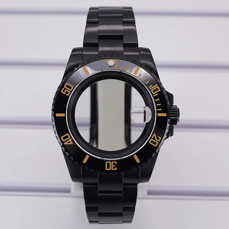 40mm Cases For SUB GMT NH34 NH35 NH36 NH38 4R36 Miyota8215 Eta 2824 Mod YACHT