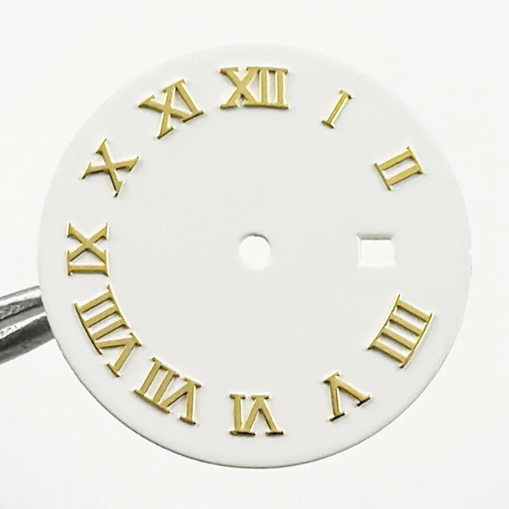 31MM Ladies Round Polished Fluted Bezel Sapphire Crystal Watch Case for NH05/06